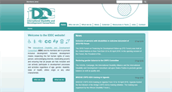 Desktop Screenshot of iddcconsortium.net